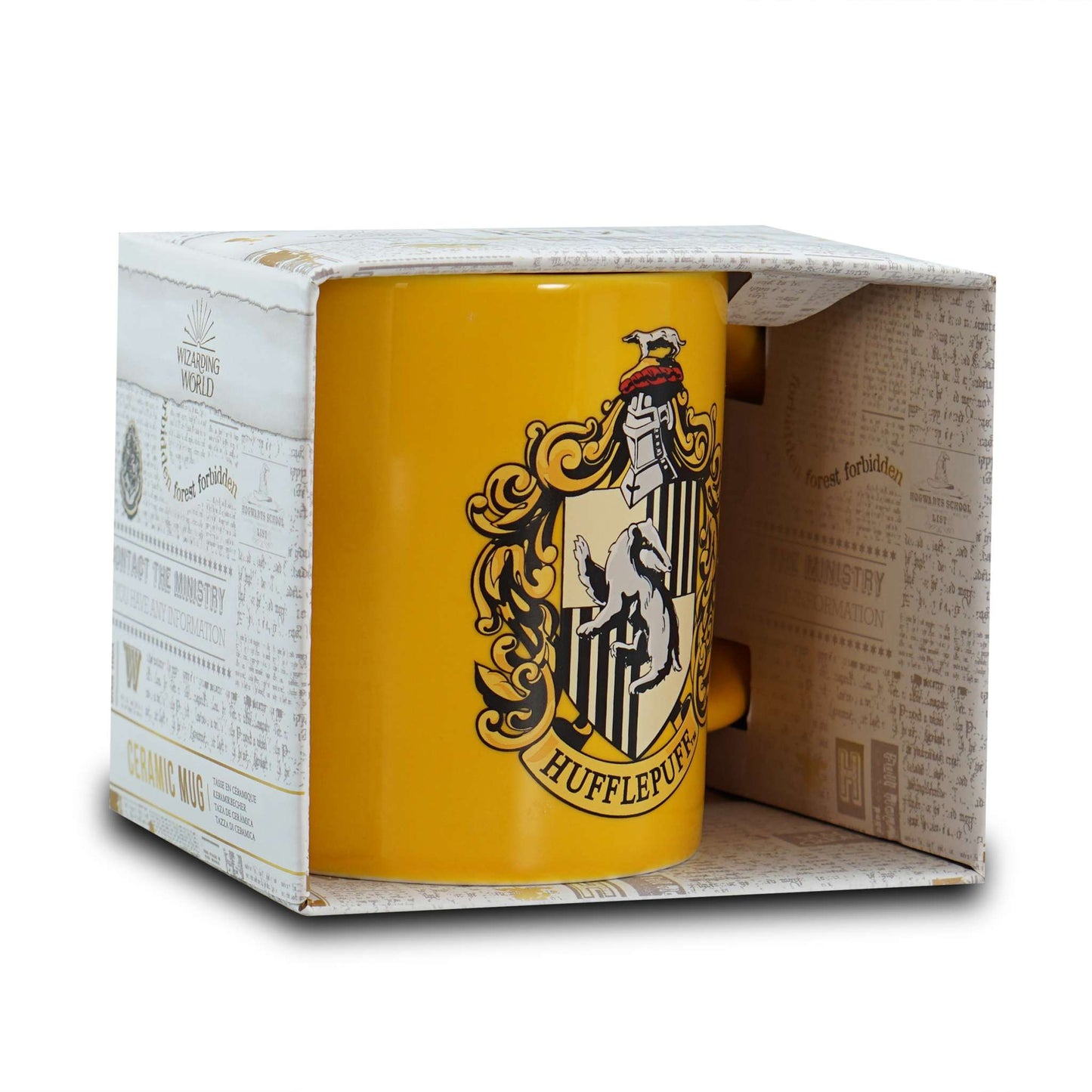 Harry Potter Hufflepuff Crest Boxed Mug 400ml