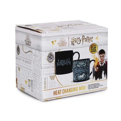 Harry Potter Expecto Patronum Heat-Changing Stoneware Mug - 310ml