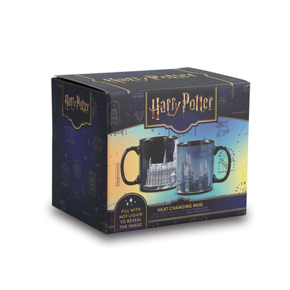 Mug Heat Changing Standard (400ml) - Harry Potter (Hogwarts)