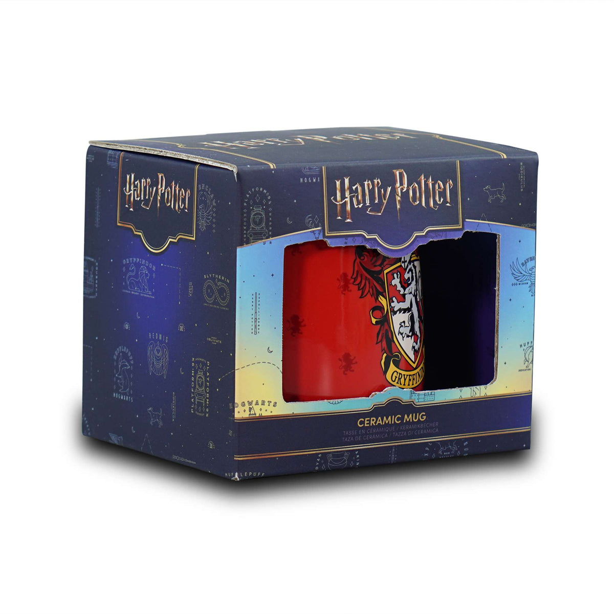 Harry Potter Gryffindor Oval Stoneware Mug 370ml