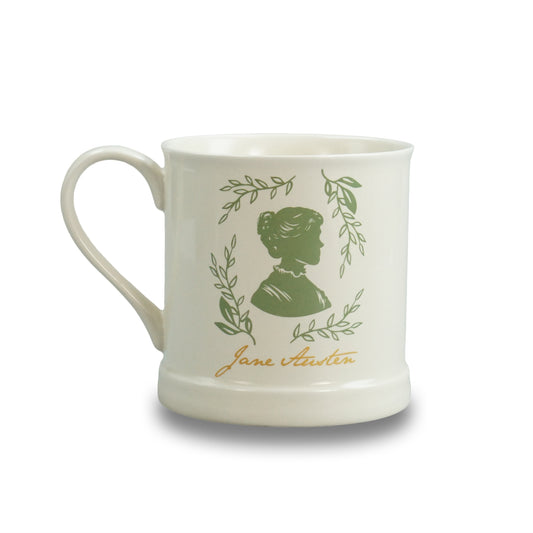 Mug Vintage Shape 375ml - Jane Austen (Silhouette)