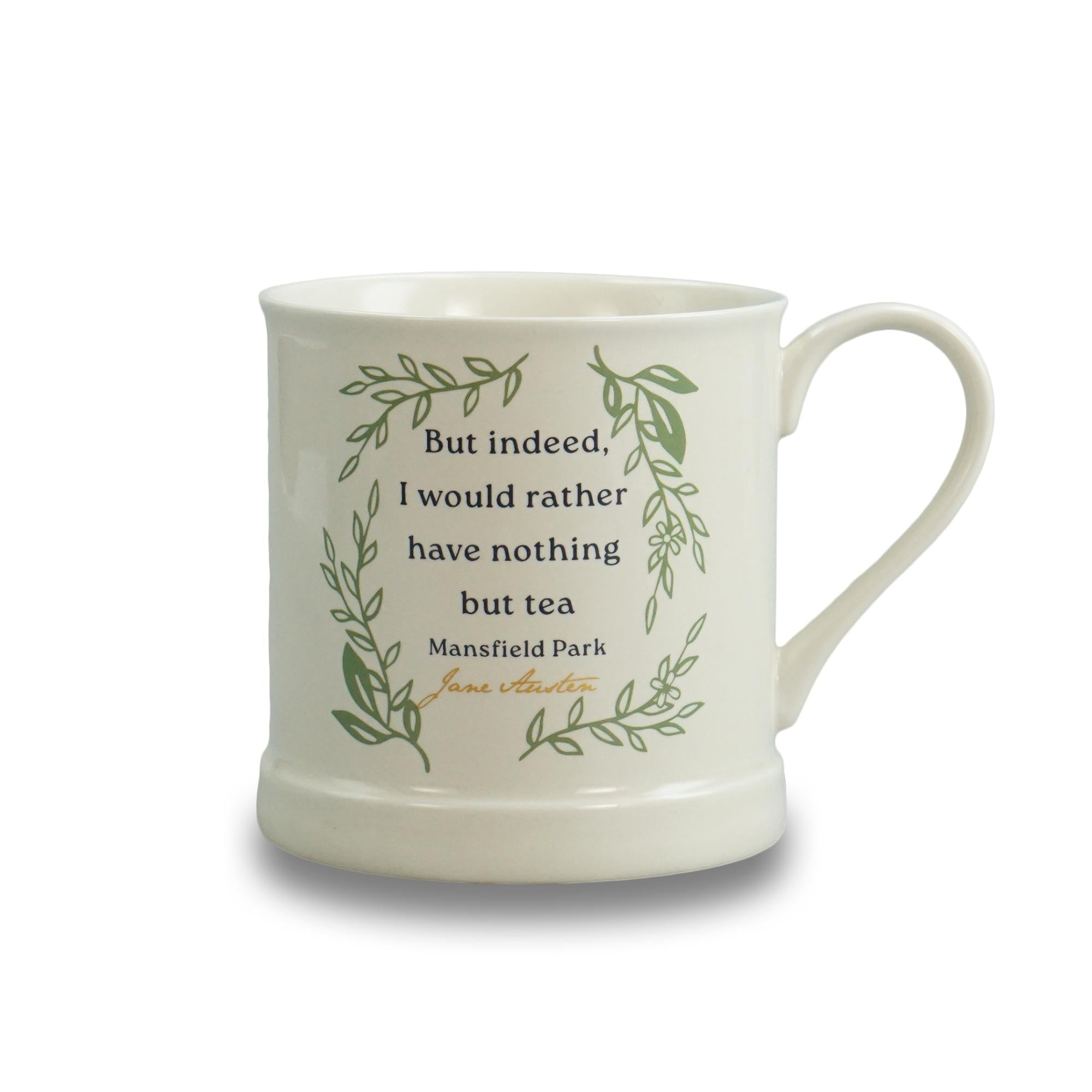 Mug Vintage Shape 375ml Jane Austen (Silhouette)