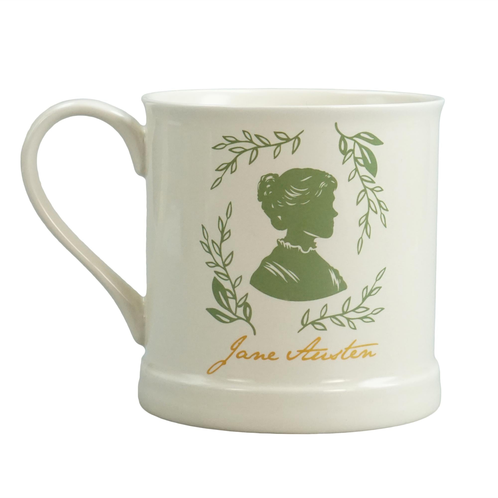 Mug Vintage Shape 375ml Jane Austen (Silhouette)