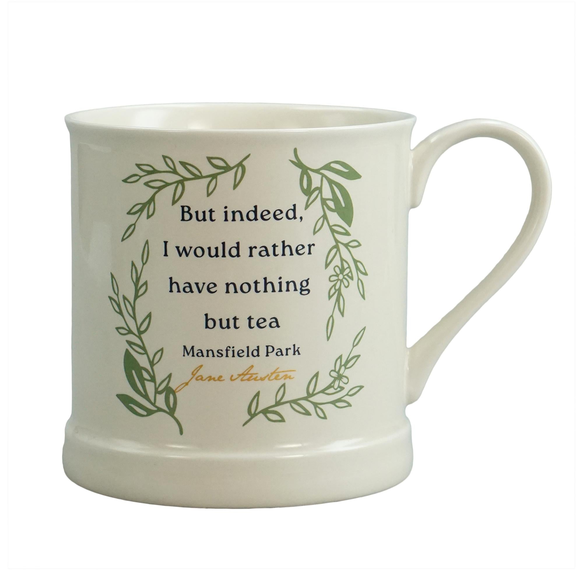 Mug Vintage Shape 375ml Jane Austen (Silhouette)