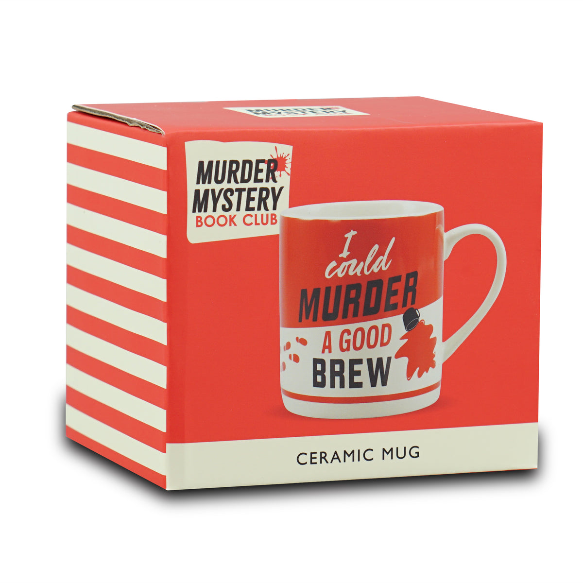 Murder Mystery Book Club Stoneware Mug - 370ml