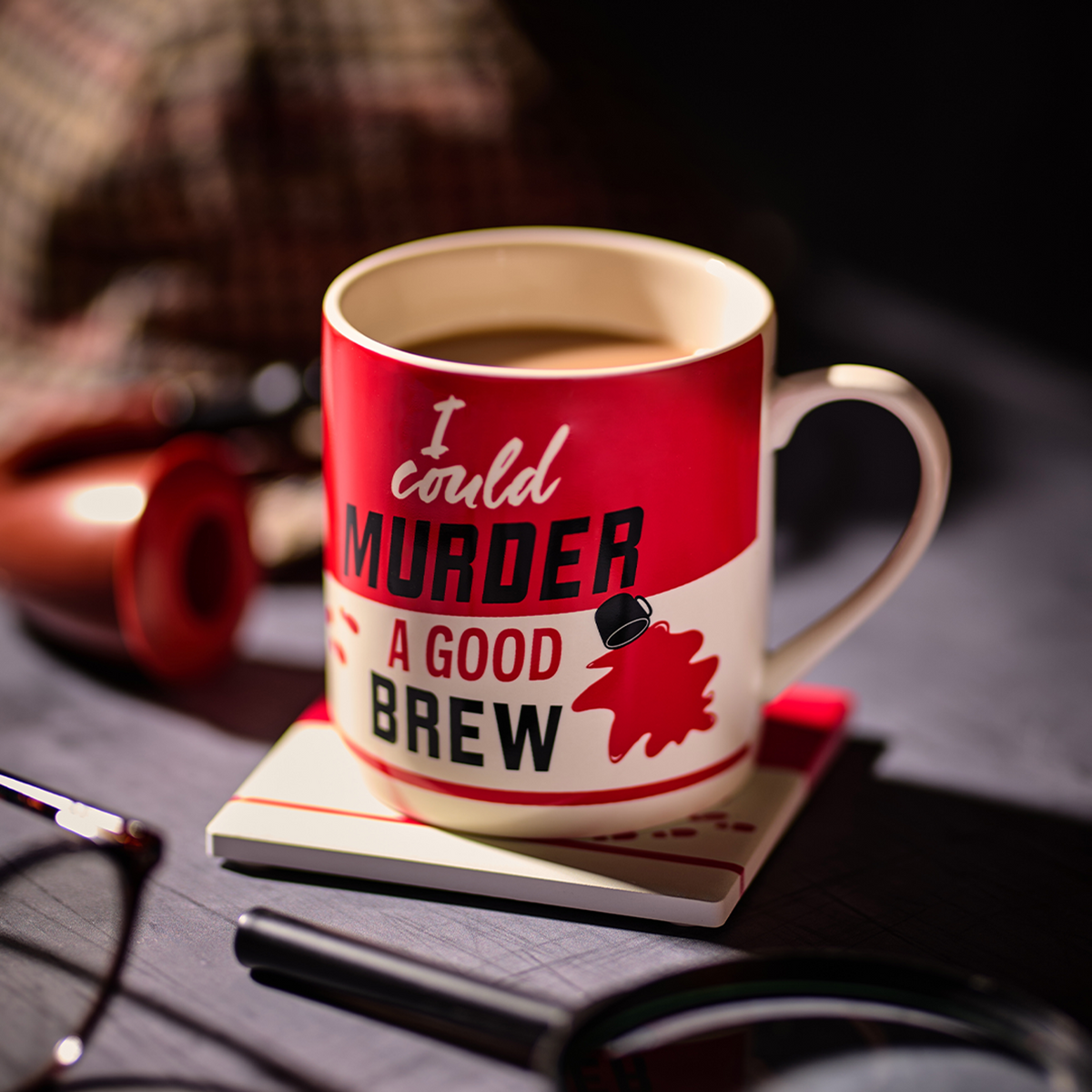 Murder Mystery Book Club Stoneware Mug - 370ml