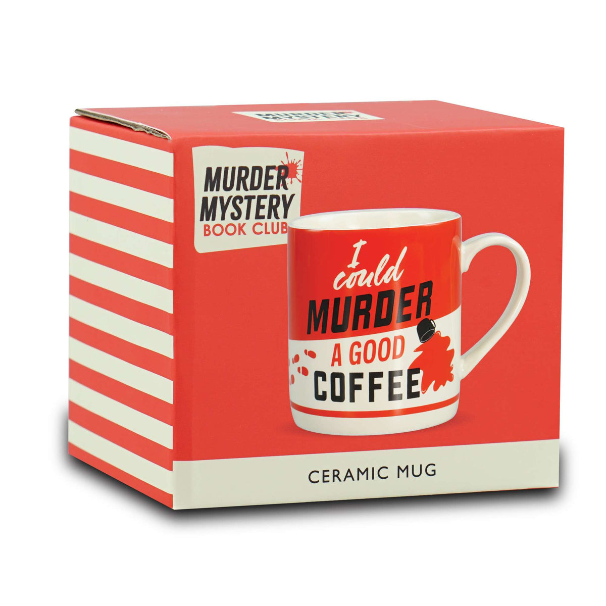 Murder Mystery Book Club 370ml Signature Coffee Mug from Pulteney Press