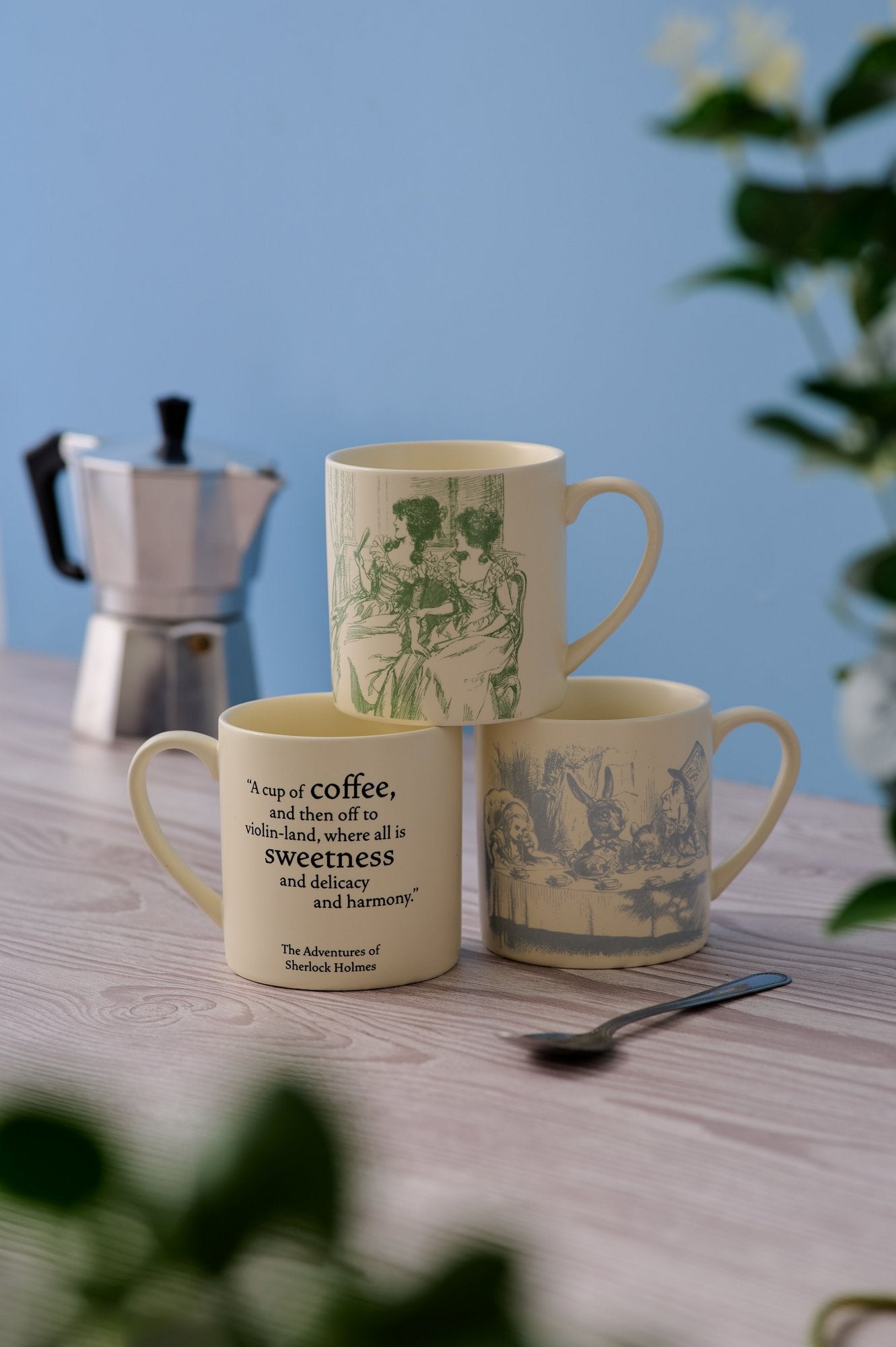Mug Classic Boxed (310ml) - Pulteney Press (Alice)