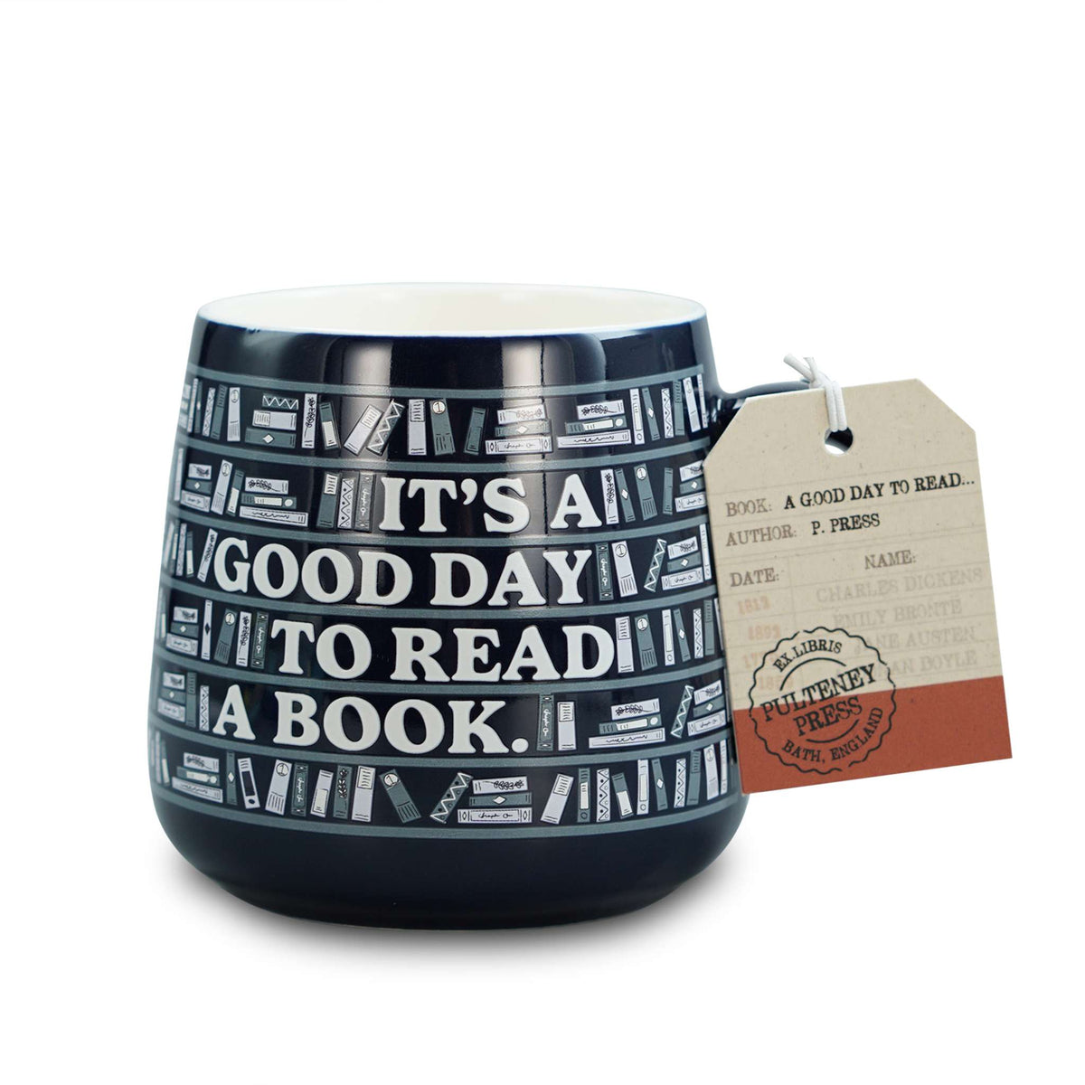 "It's A Good Day To Read A Book" Ceramic Mug - 370ml