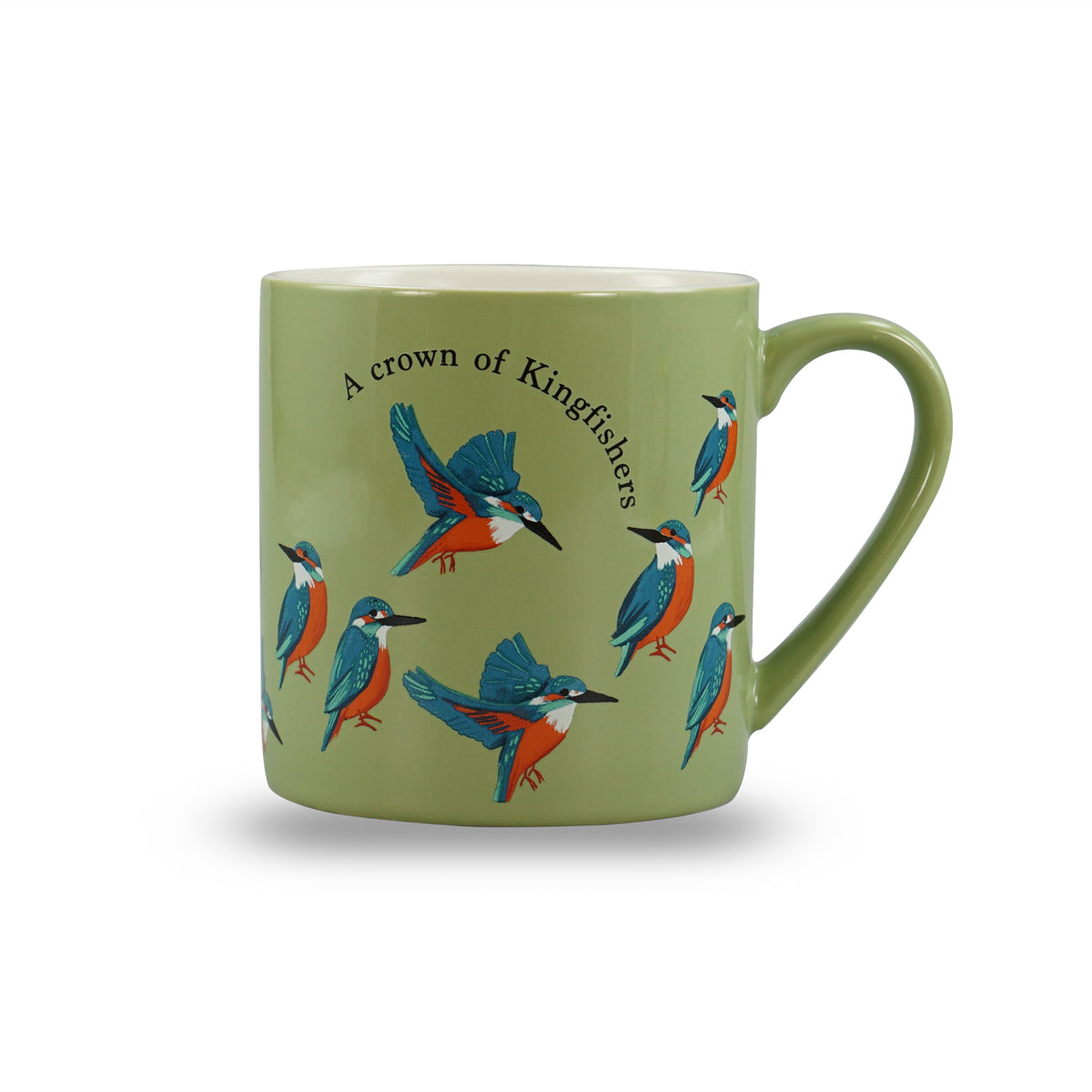RSPB Crown of Kingfishers Ceramic Mug - 310ml