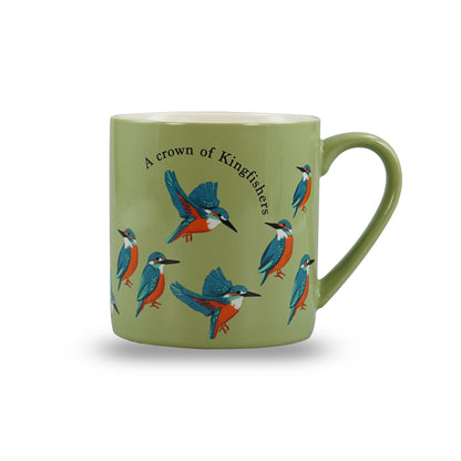 RSPB Crown of Kingfishers Ceramic Mug - 310ml