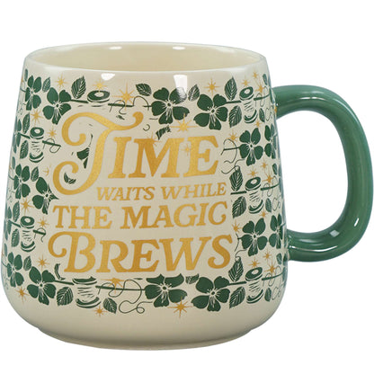 Sleeping Beauty 370ml Oval Stoneware Mug