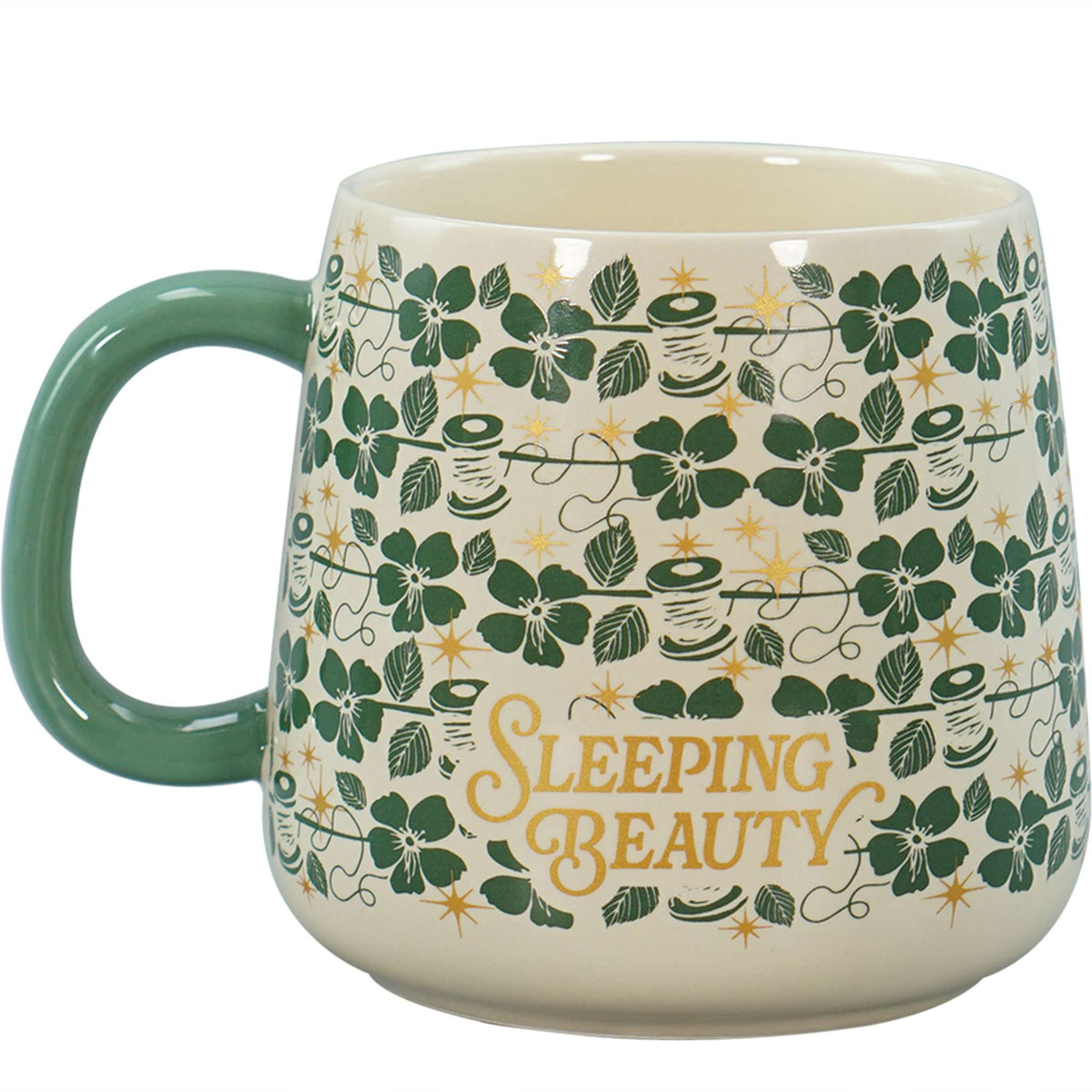 Sleeping Beauty 370ml Oval Stoneware Mug