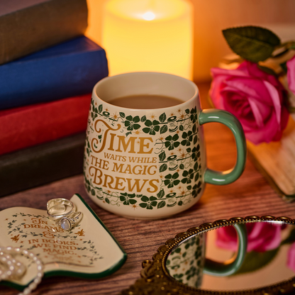 Sleeping Beauty 370ml Oval Stoneware Mug