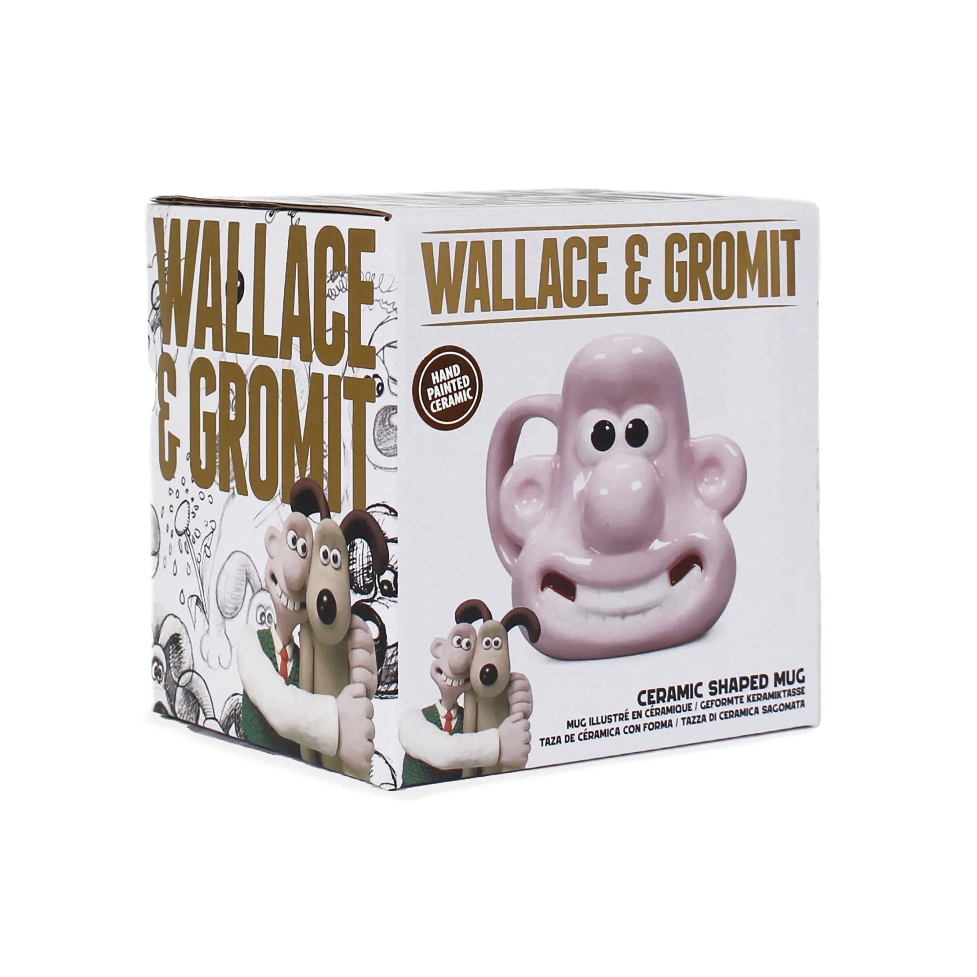 Mug Shaped Boxed - (Wallace & Gromit) Wallace