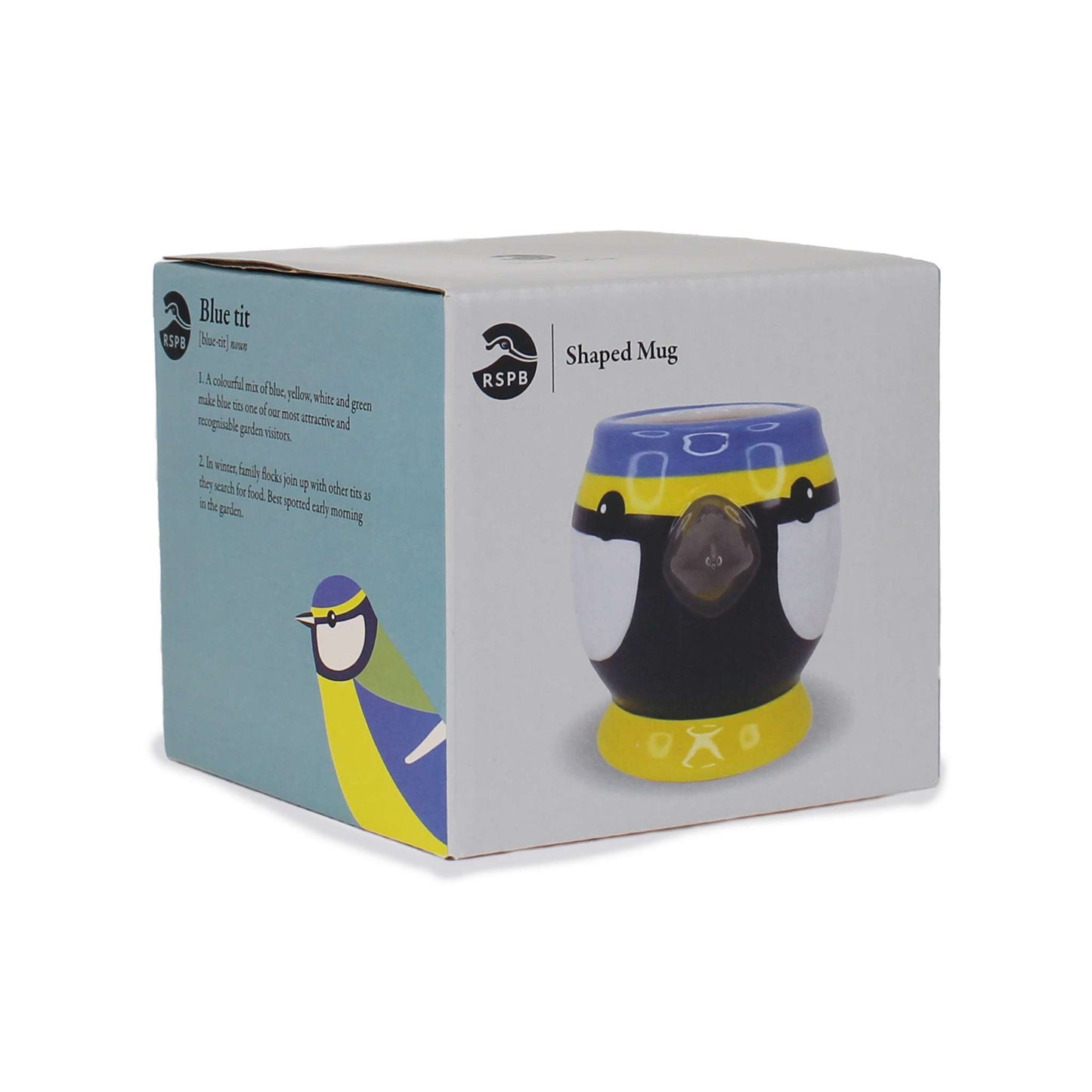 Mug Shaped Boxed - RSPB (Blue Tits)