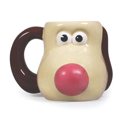 Wallace & Gromit Gromit Boxed Shaped Heat Changing Mug 480ml