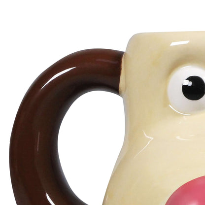 Wallace & Gromit Gromit Boxed Shaped Heat Changing Mug 480ml