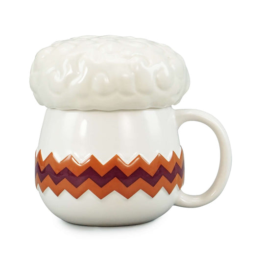 Shaun the Sheep Shaped 350ml Mug with Lid