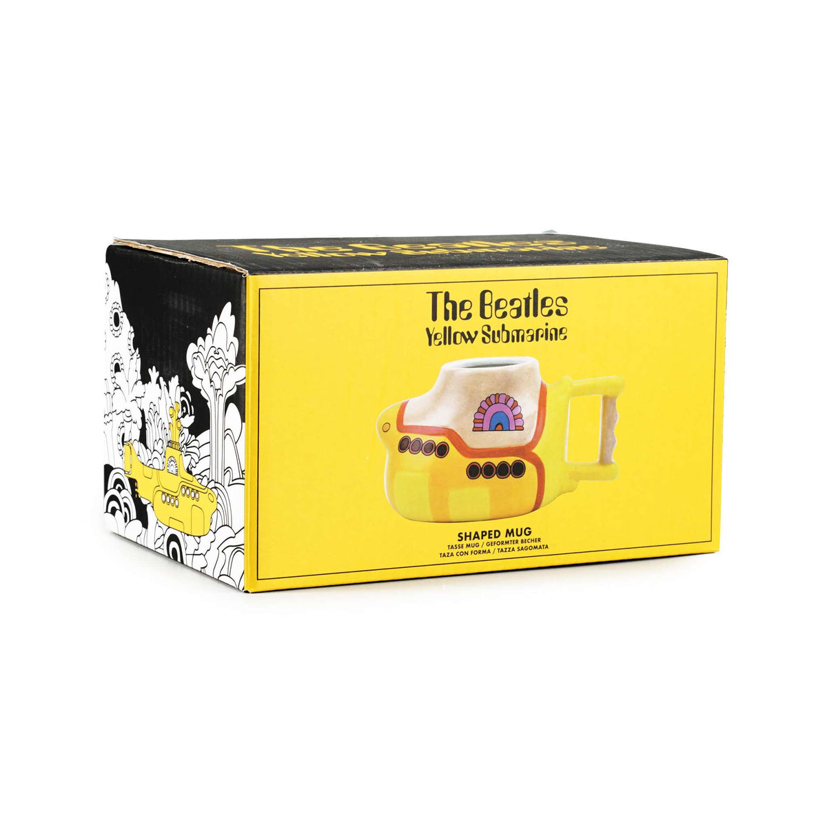 The Beatles Yellow Submarine Shaped Ceramic Mug - 460ml