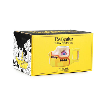 The Beatles Yellow Submarine Shaped Ceramic Mug - 460ml