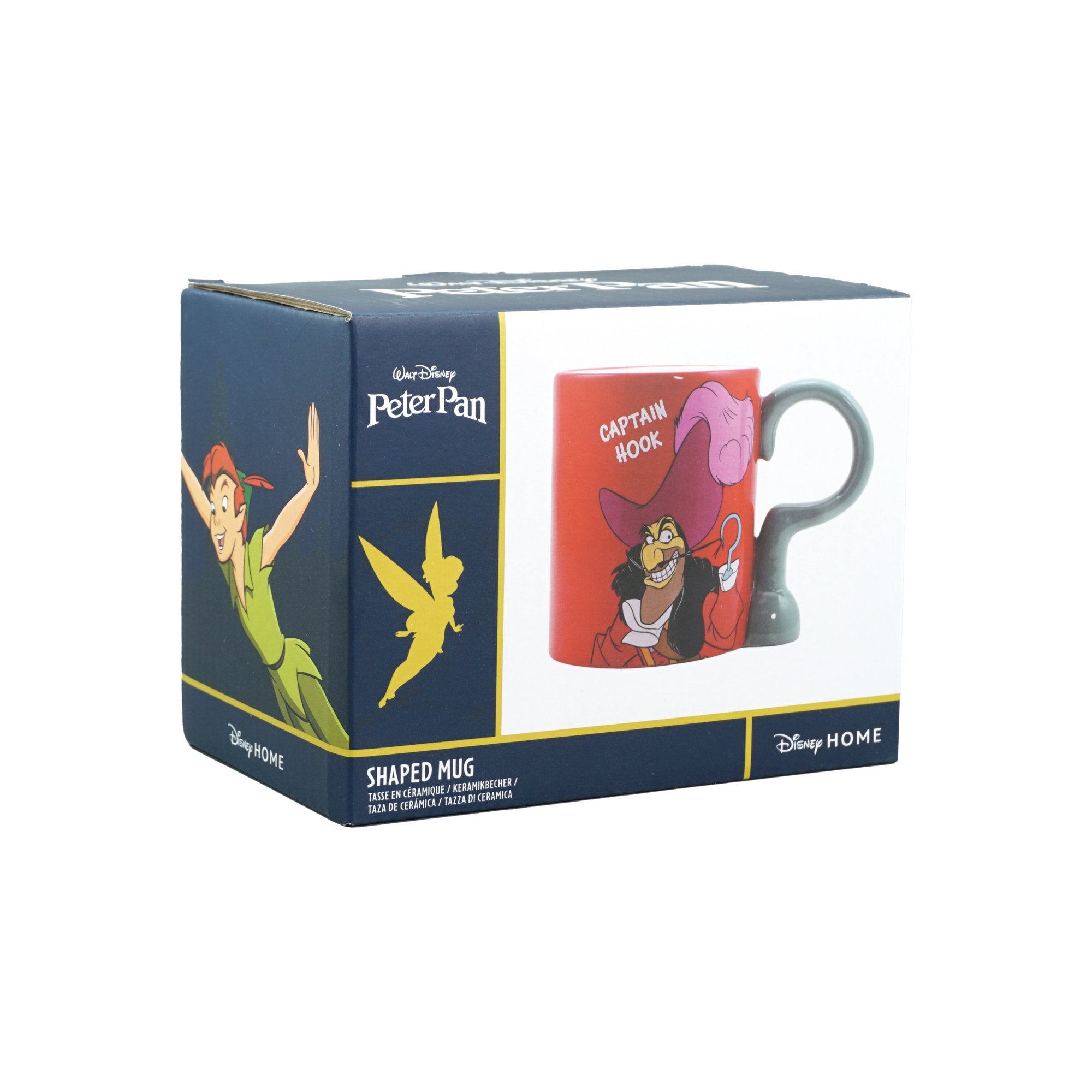 Mug Shaped Boxed (270ml) -  Disney Peter Pan (Hook)