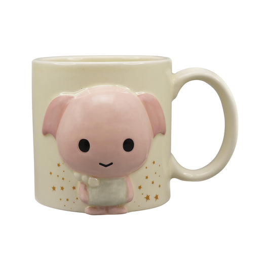 Mug Boxed Embossed (350ml) - Harry Potter Kawaii (Dobby)