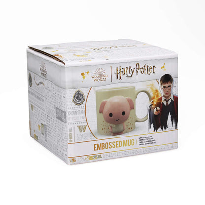 Mug Boxed Embossed (350ml) - Harry Potter Kawaii (Dobby)