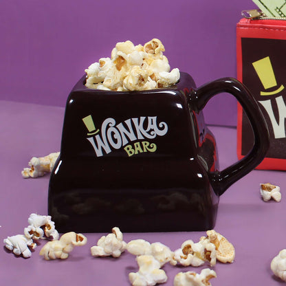 Mug Shaped Unboxed (290ml) - Wonka (Chocolate)
