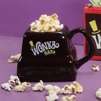 Mug Shaped Unboxed (290ml) - Wonka (Chocolate)