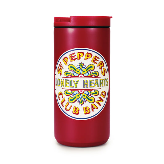 The Beatles Sgt. Pepper Drumhead 350ml Metal Travel Mug