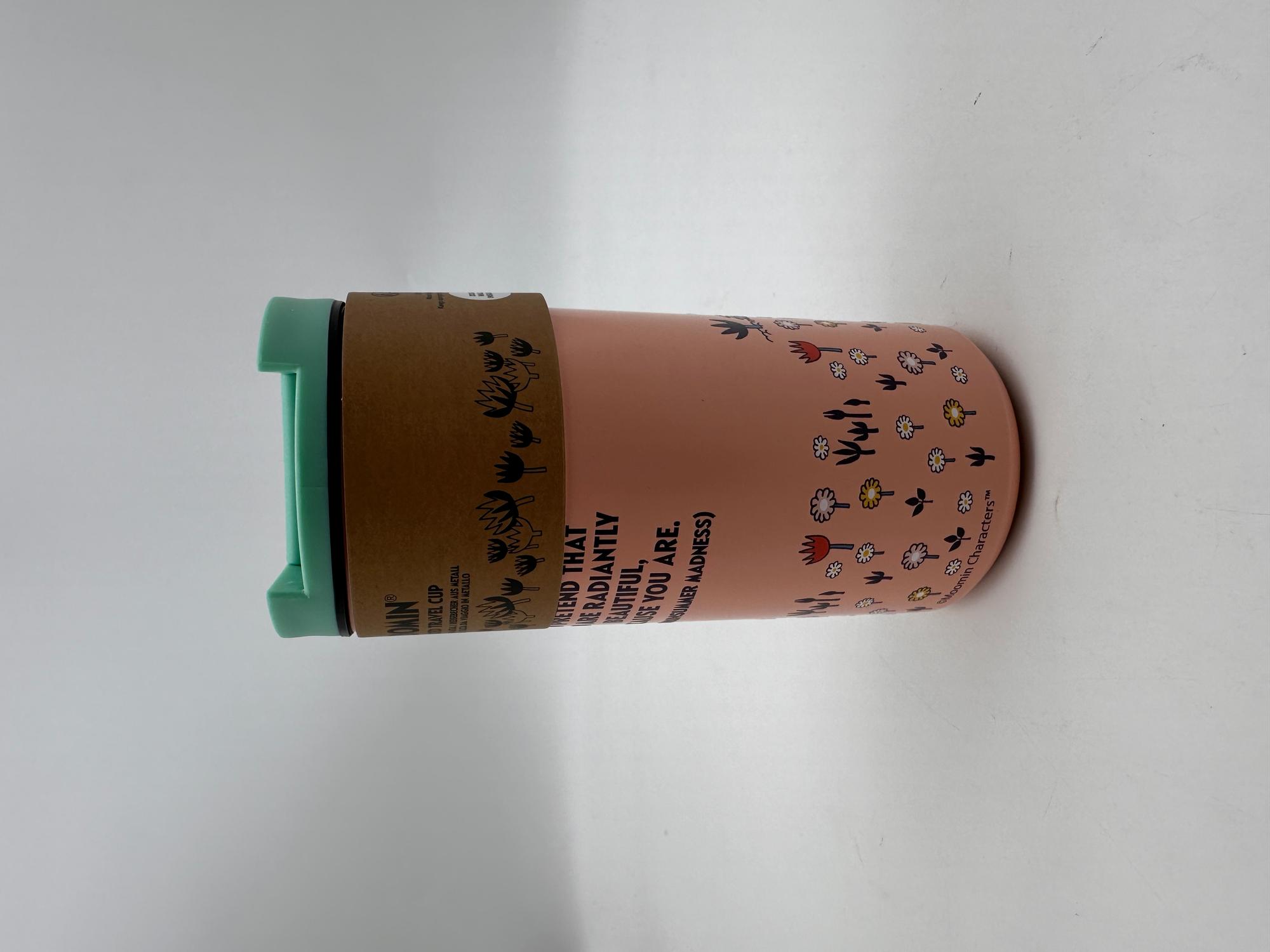 Travel Mug Metal (350ml) - Moomin (Hug)