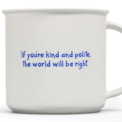 Paddington Bear Kind and Polite 350ml Mug
