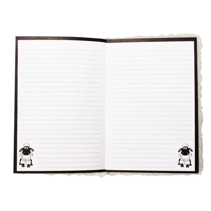 Shaun the Sheep A5 Plush Cover Notebook