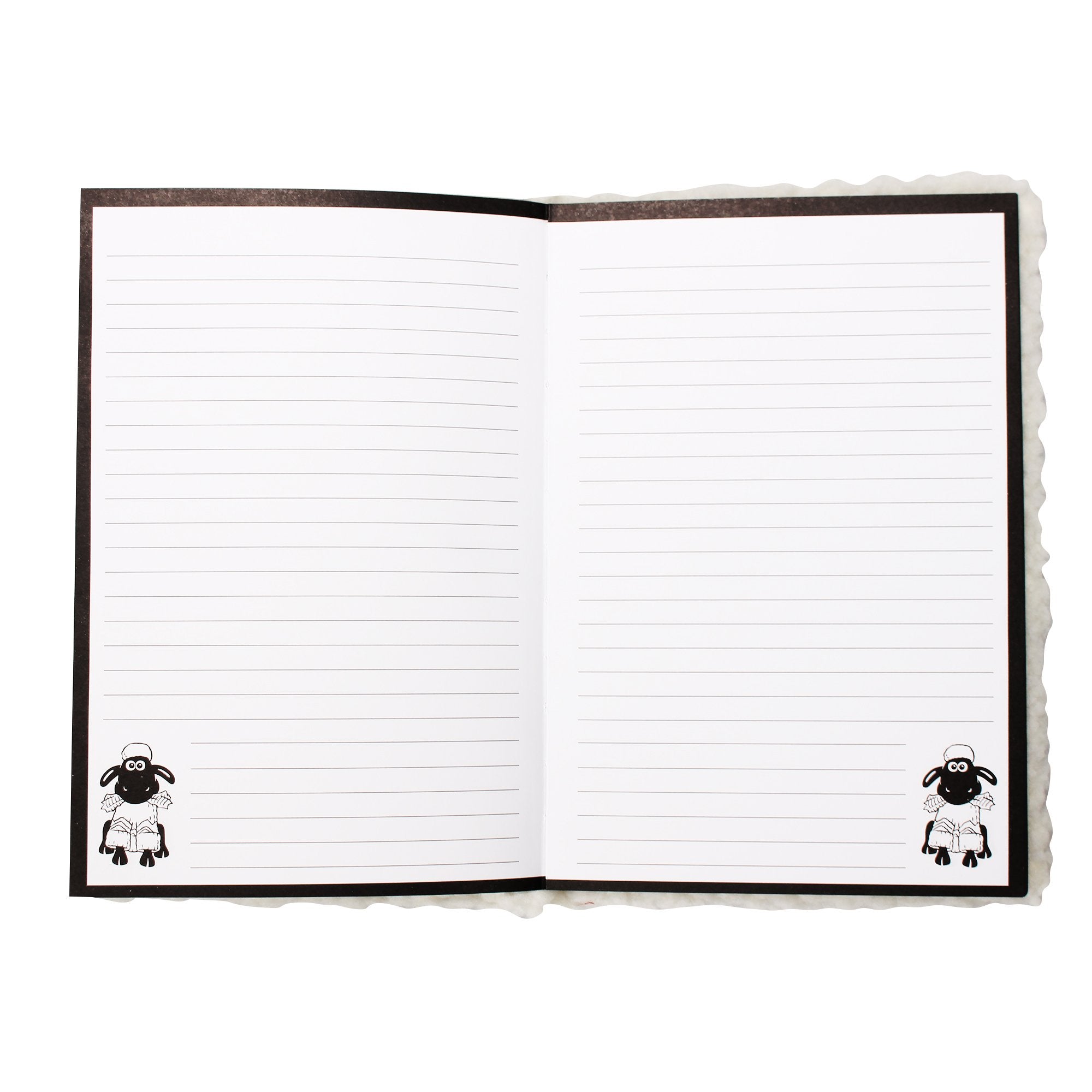 A5 Notebook Plush (Hardback) - Wallace & Gromit (Shaun)