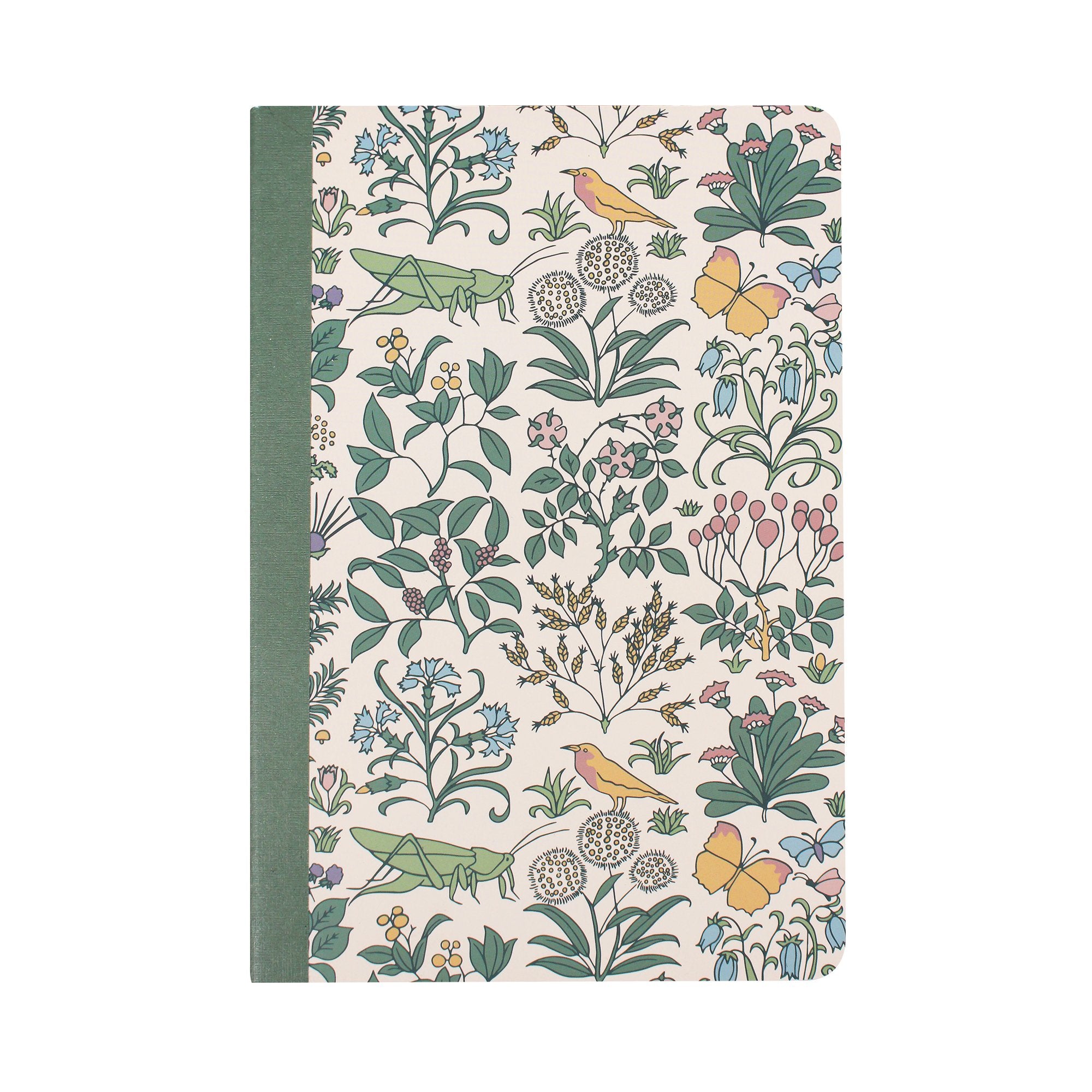 A5 Notebook (Softcover) - ACS Voysey (Apothecary's Garden)