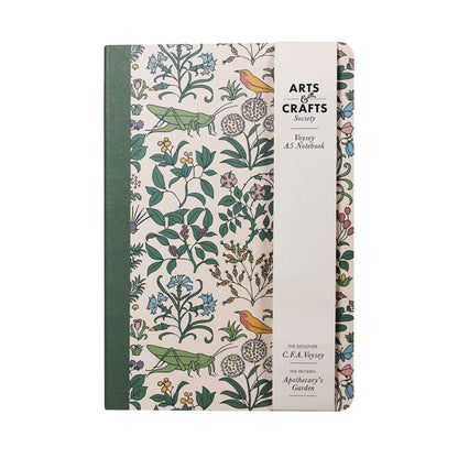 C.F.A. Voysey Apothecary's Garden A5 Softcover Notebook