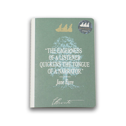 A5 Notebook Stitch Bound - Bronte Sisters