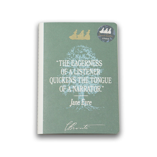 A5 Notebook Stitch Bound - Bronte Sisters