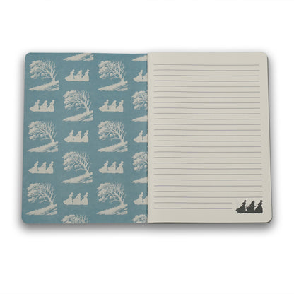 A5 Notebook Stitch Bound - Bronte Sisters