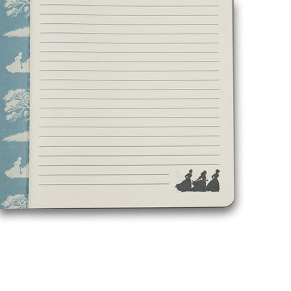 A5 Notebook Stitch Bound - Bronte Sisters
