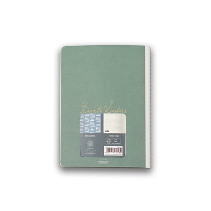 A5 Notebook Stitch Bound - Bronte Sisters