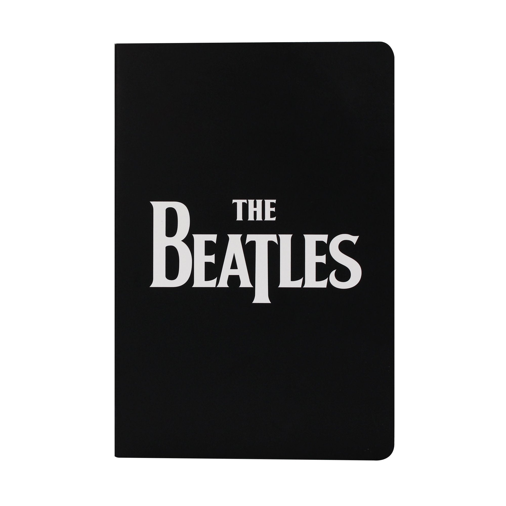 A5 Notebook (Softcover) - The Beatles (Logo) Black