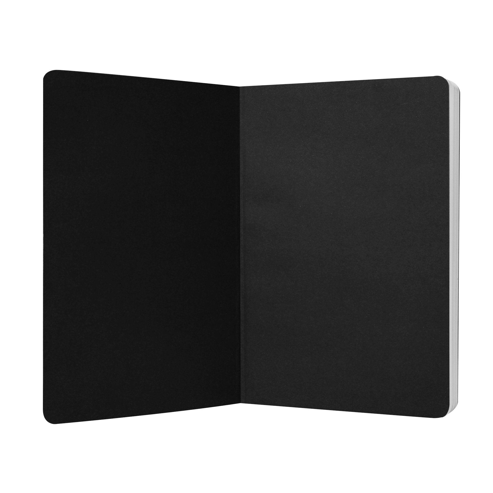 A5 Notebook (Softcover) - The Beatles (Logo) Black
