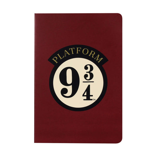 Harry Potter Platform 9 3/4 A5 Softcover Notebook