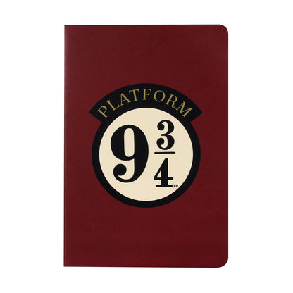 Harry Potter Platform 9 3/4 A5 Softcover Notebook 192 Pages
