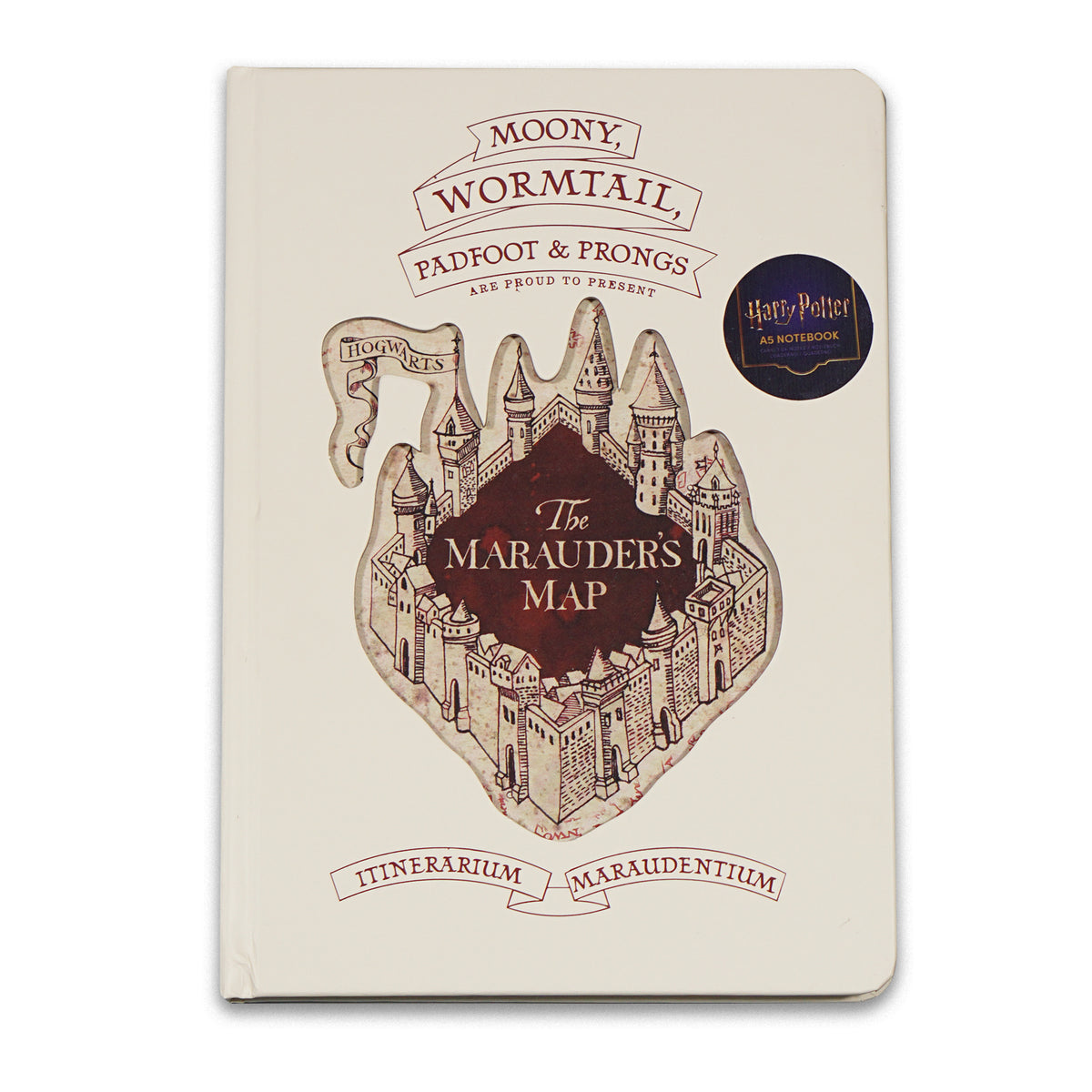 Harry Potter Marauder's Map A5 Die-Cut Notebook
