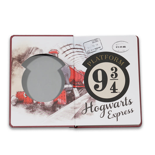 Harry Potter Platform 9 3/4 A5 Die-Cut Reveal Notebook