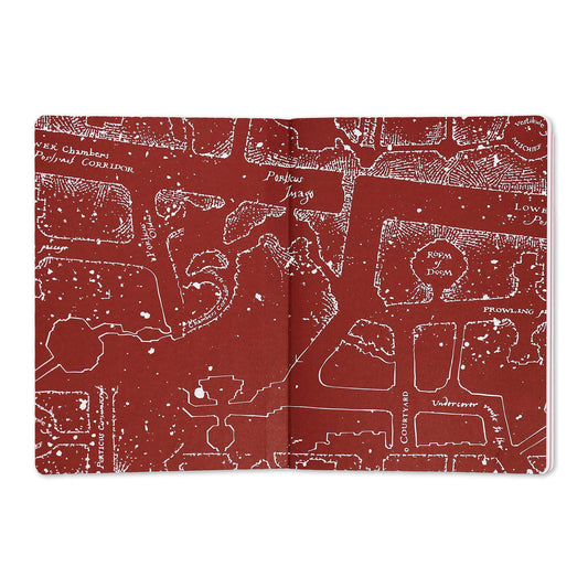 Harry Potter Marauders Map A5 Flex Notebook 288 Page