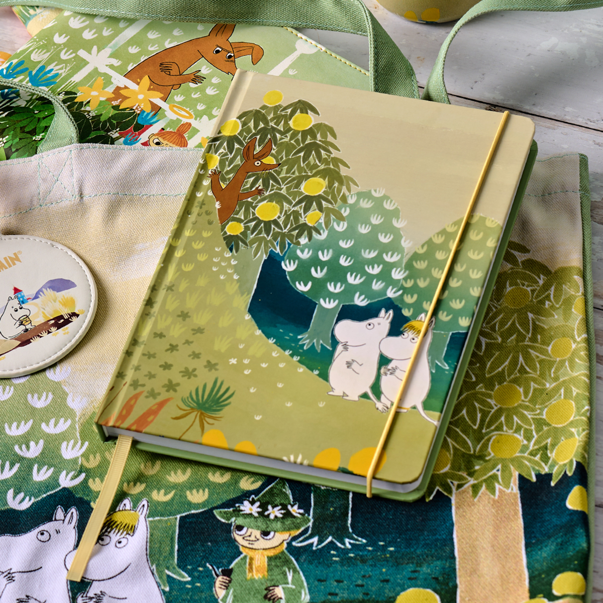 Moomin Forest A5 Hardcover Notebook